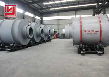 Three Cylinder Rotary Sand Dryer Machine For Drying Silica Sand Low noise