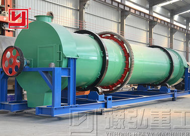 12-15T Rotary Dryer Machine for Cow Chicken Manure Drying High Capacity